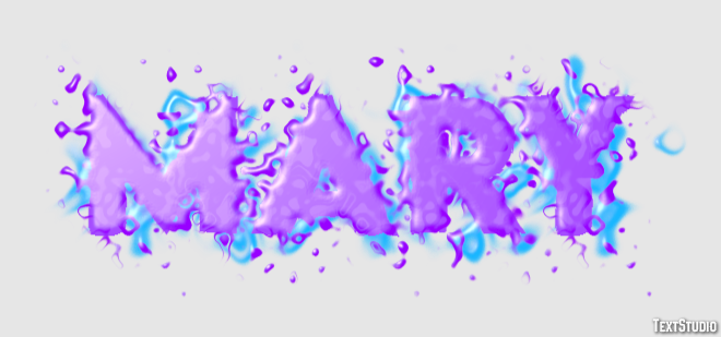 Mary Efecto de Texto