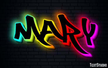 Mary Text Effect