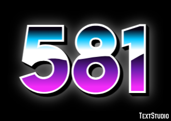 581 Text Effect