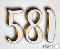 581 Text Effect