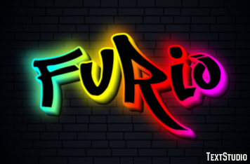 Furio Effetto testo