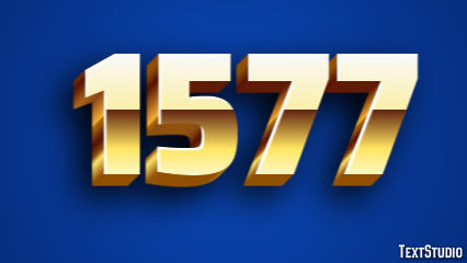 1577 Efeito de texto