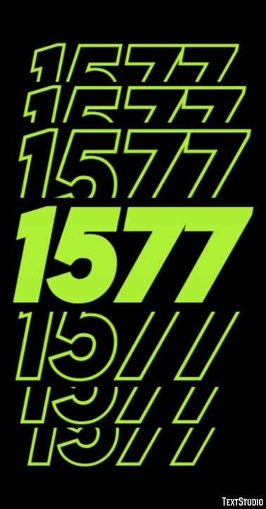 1577 Efecto de Texto