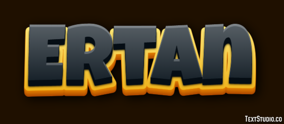 Ertan Efeito de texto