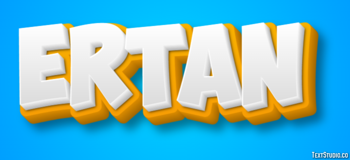 Ertan Tekst Effect