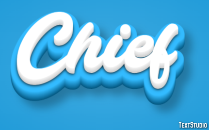 Chief Text Effect