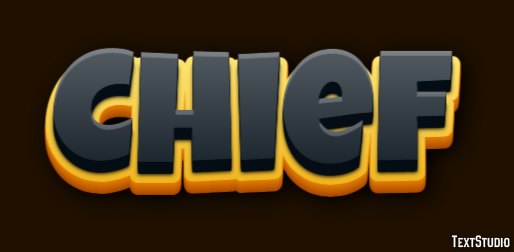Chief Text Effect