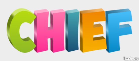Chief Text Effect