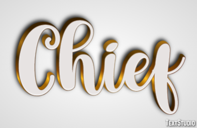 Chief Efecto de Texto
