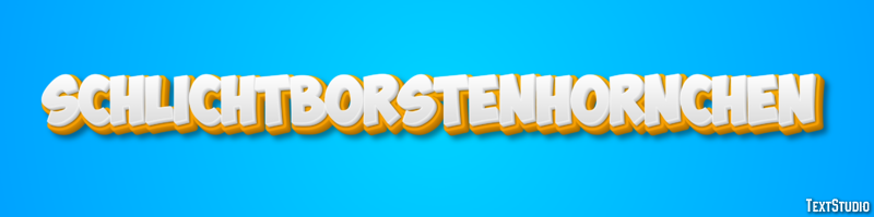 Schlichtborstenhörnchen Texteffekt