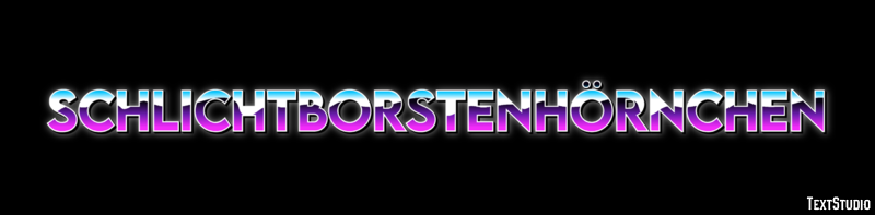 Schlichtborstenhörnchen Texteffekt