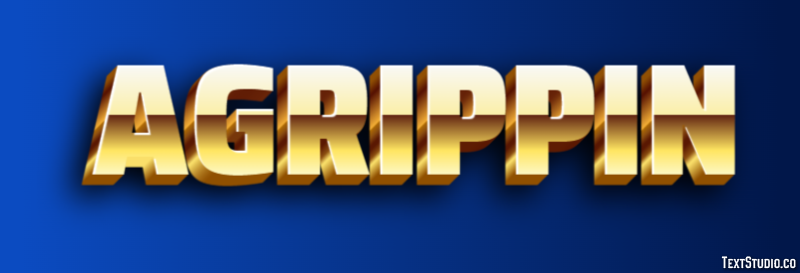 Agrippin Efecto de Texto