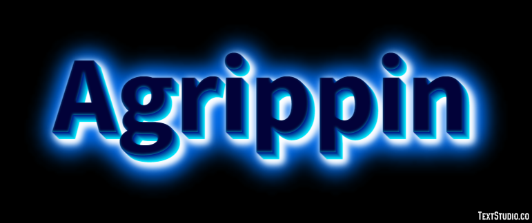 Agrippin Efecto de texto