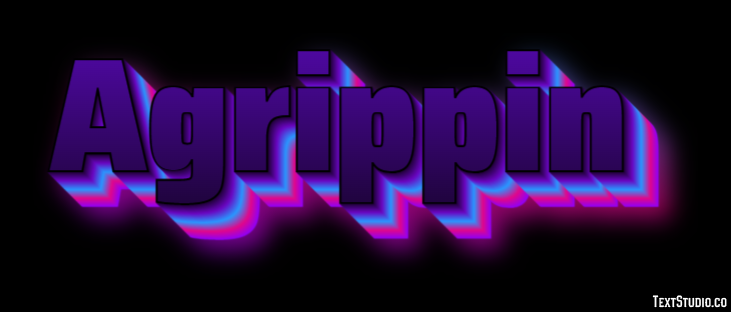 Agrippin Efecto de texto
