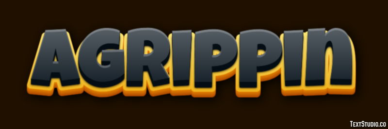 Agrippin Efecto de Texto