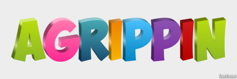 Agrippin Efecto de Texto