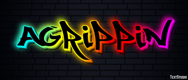 Agrippin Efecto de Texto