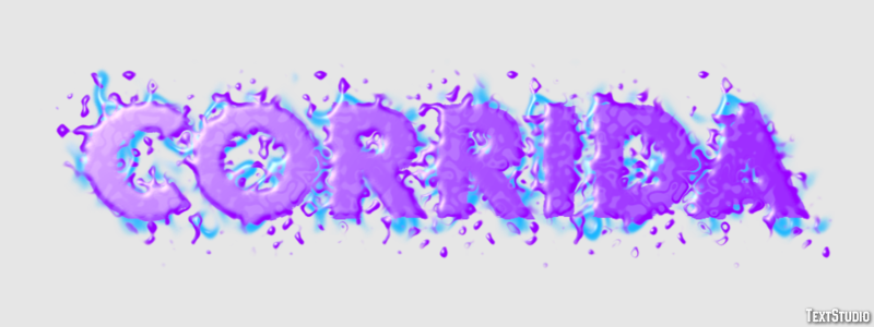 Corrida Text Effect
