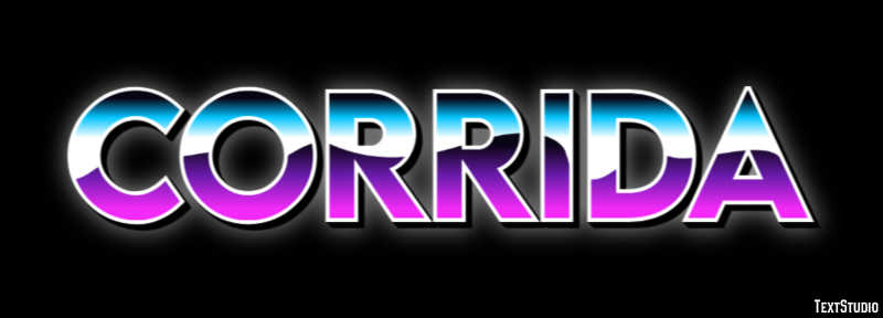 Corrida Text Effect