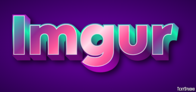 Imgur Metin Efekti