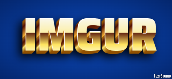 Imgur Metin Efekti