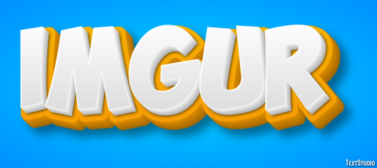 Imgur Metin Efekti
