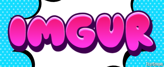 Imgur Text effect