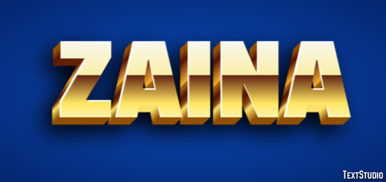 Zaina Text Effect