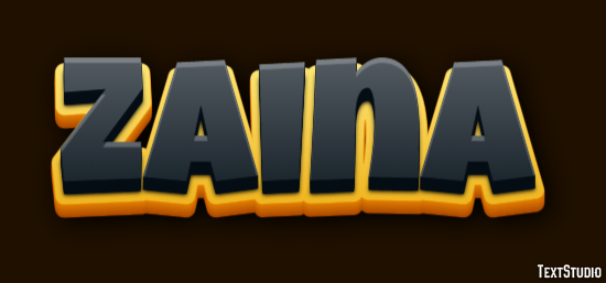 Zaina Text Effect