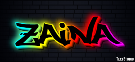 Zaina Text Effect