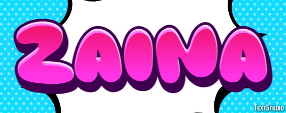 Zaina Text Effect
