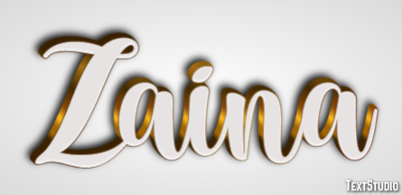Zaina Text Effect