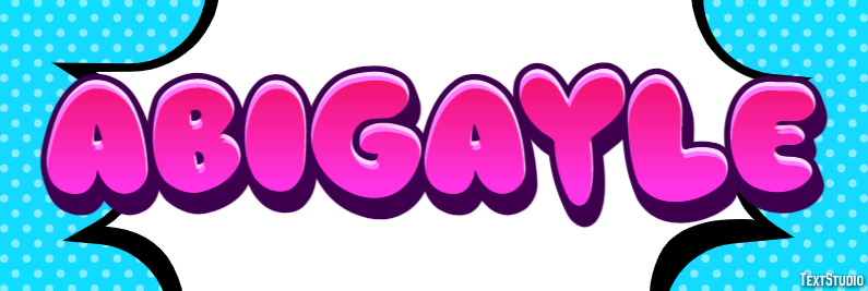 Abigayle Текстовый эффект