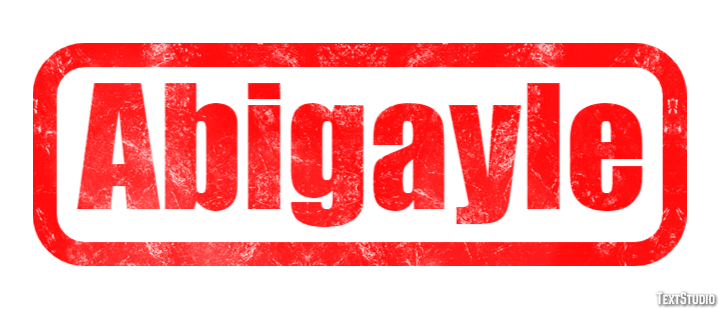 Abigayle Effetto testo