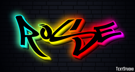 Rose Text Effect