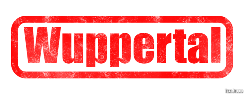 Wuppertal Efecto de Texto