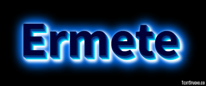 Ermete Effetto testo