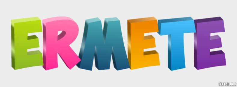 Ermete Effetto testo