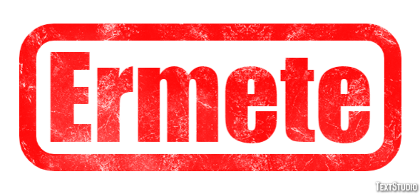Ermete Effetto testo