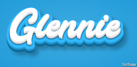 Glennie Tekst Effect