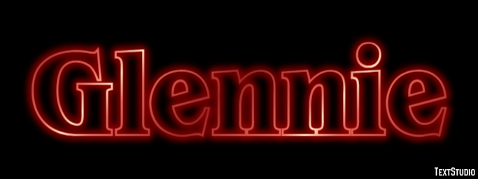 Glennie Tekst Effect