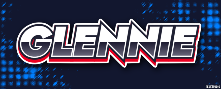 Glennie Texteffekt