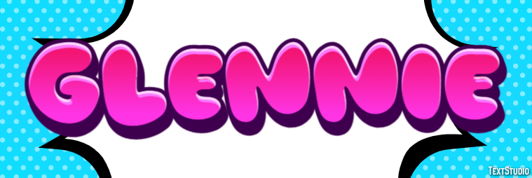 Glennie Efeito de texto