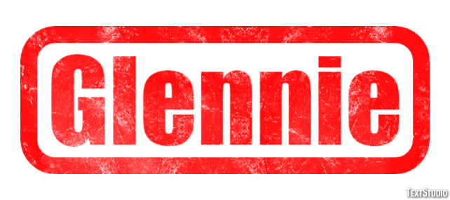 Glennie Text effect