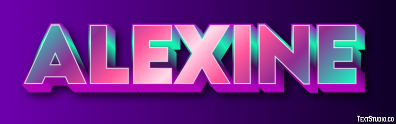Alexine Effet de Texte