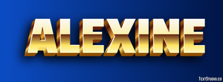 Alexine Effet de Texte