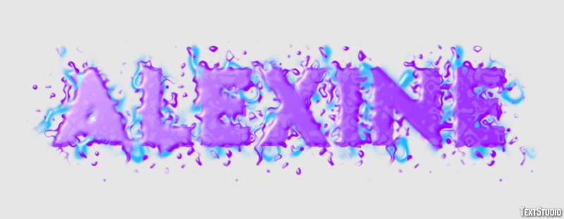 Alexine Effet de Texte