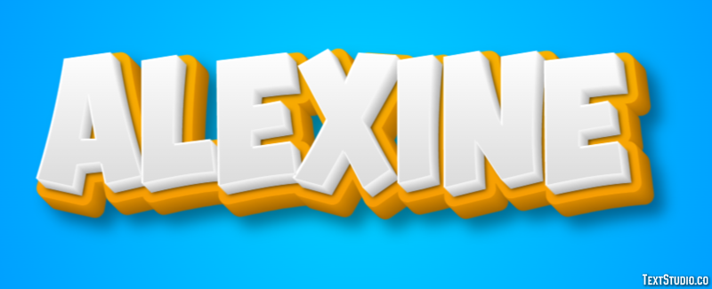 Alexine Effet de Texte