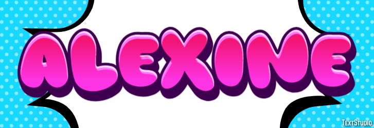 Alexine Text effect