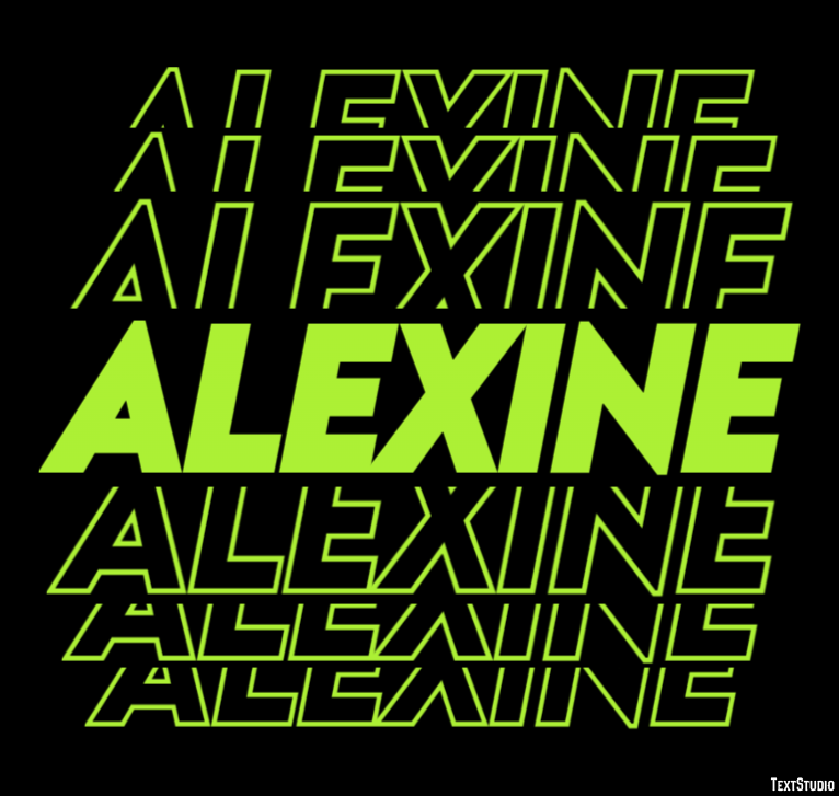 Alexine Effet de Texte